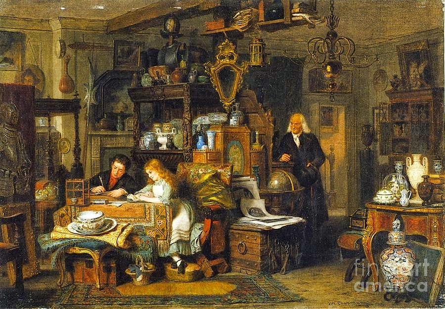 People Painting - The Old Curiosity Shop by MotionAge Designs