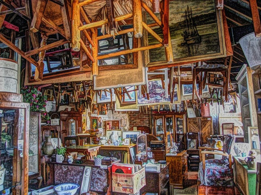 Tool Digital Art - The Old Curiosity Shop by Roger Booton