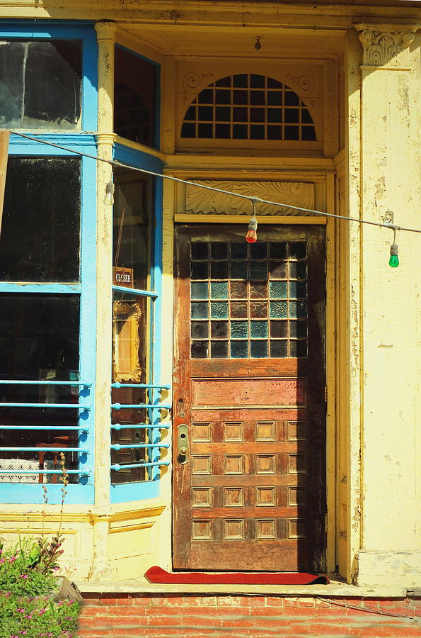 The Old Door And Windows At Port Costa Photograph by Joyce Dickens