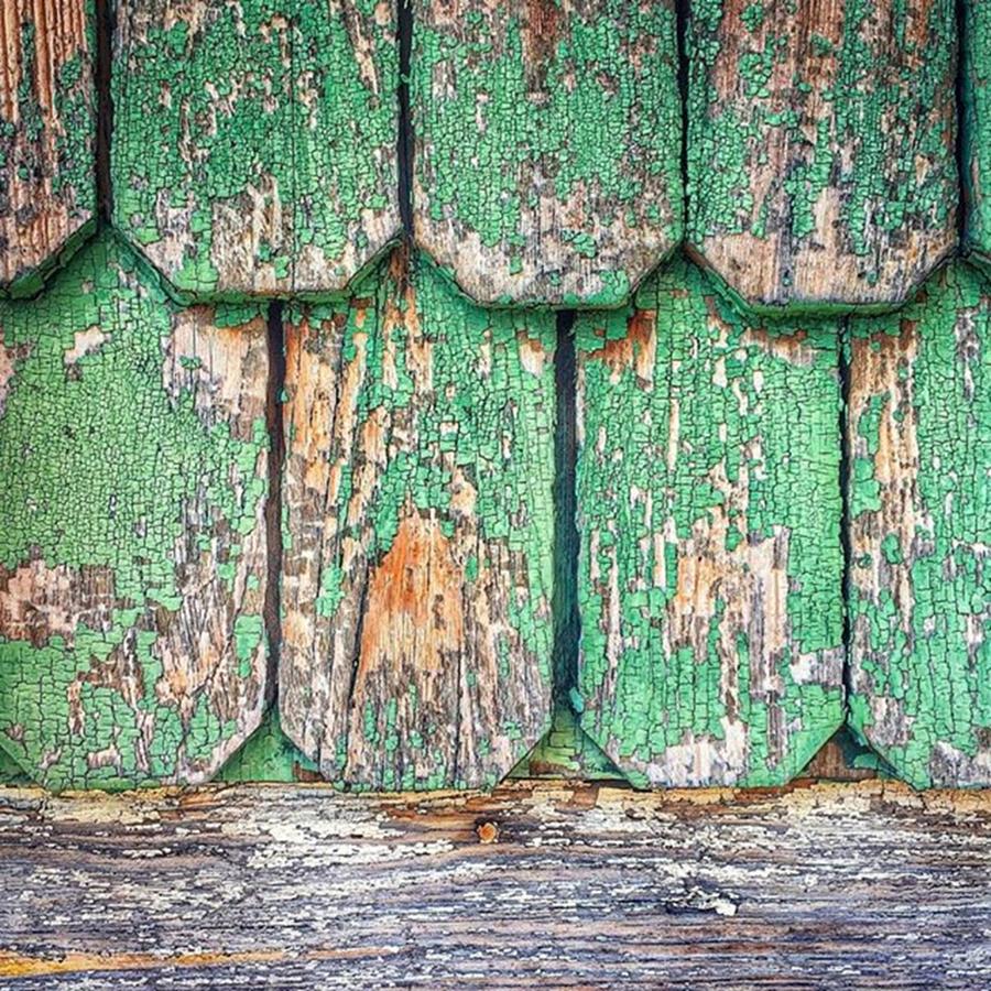 The Old Gingerbread Shingle Siding On Photograph by Ashley Hackshaw