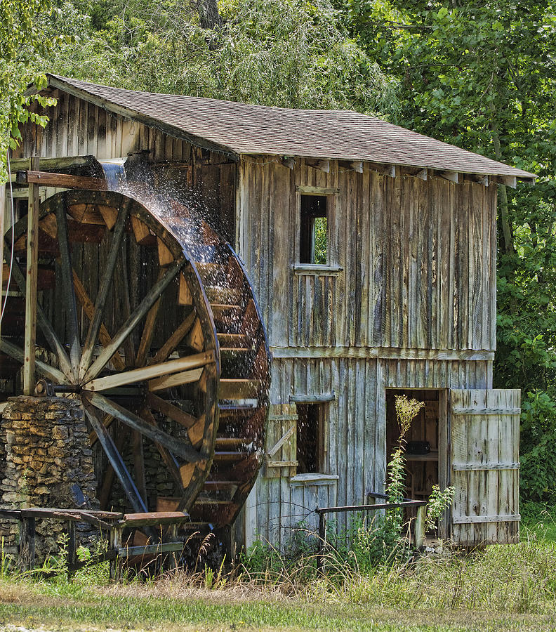 The Old Grist Mill Photograph by Katie Abrams Fine Art America