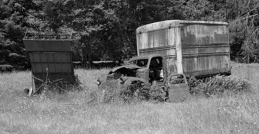 The Old Homestead Truck 4 Photograph by Richard J Cassato
