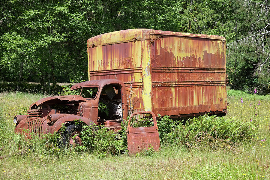 The Old Homestead Truck Photograph by Richard J Cassato