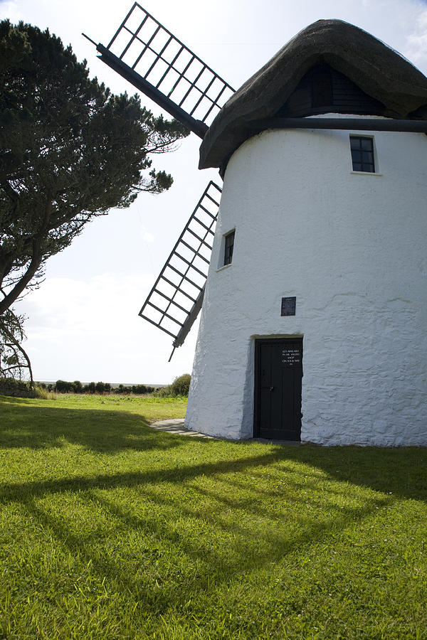 The old Irish windmill Photograph by Ian Middleton | Fine Art America