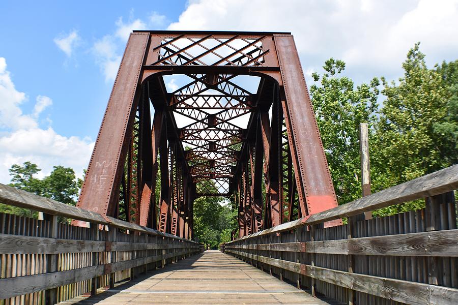 The Old Iron Bridge in Collinsville 1 Photograph by Nina Kindred - Fine ...