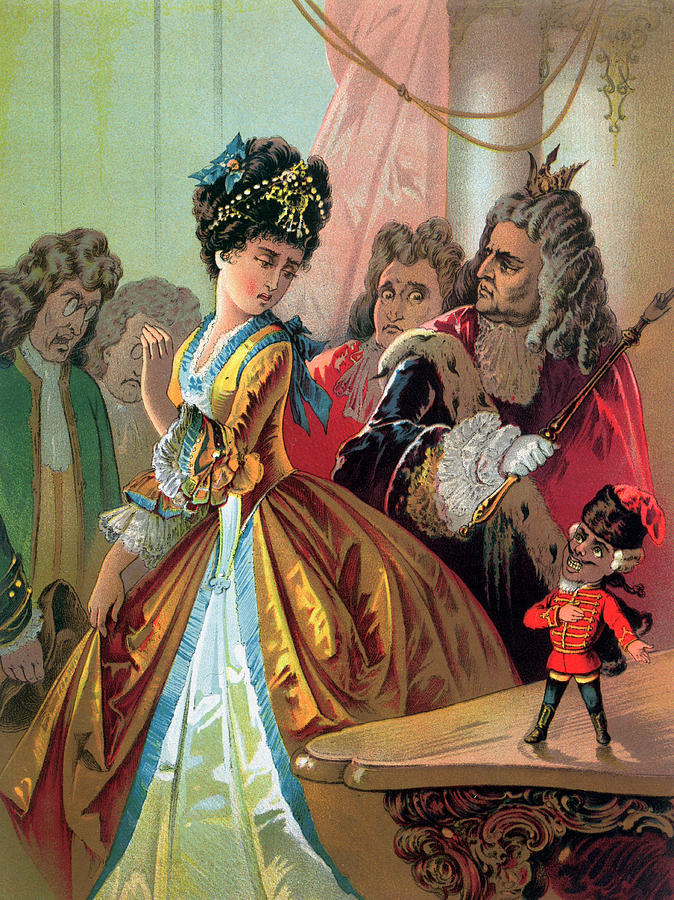 Queen Painting - The Old King and the Nutcracker Prince by Carl Offterdinger