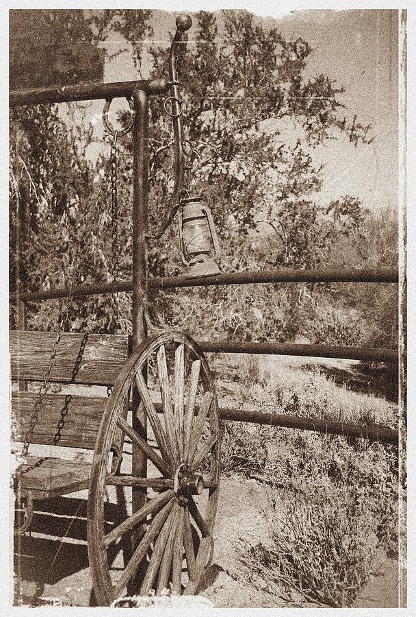 Western Photograph - The Old Lantern by Theresa Higby Western Photograph - The Old Lantern by Theresa Higby