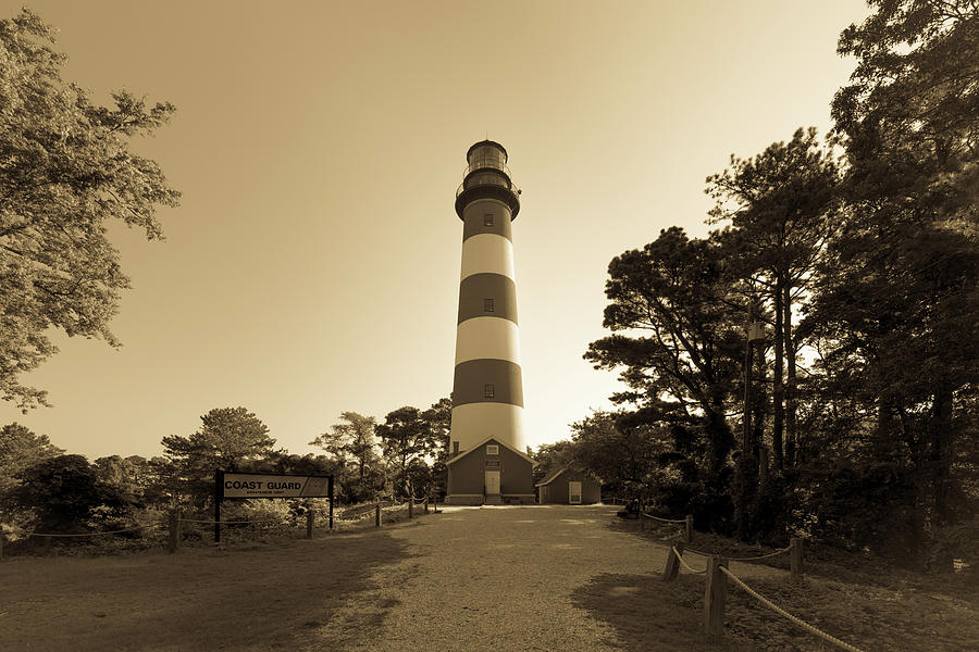 The Old Lighthouse Photograph by Michael Scott