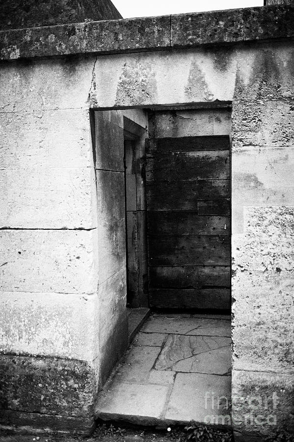 The old lock-up village jail cell from the 18th century called a blind ...