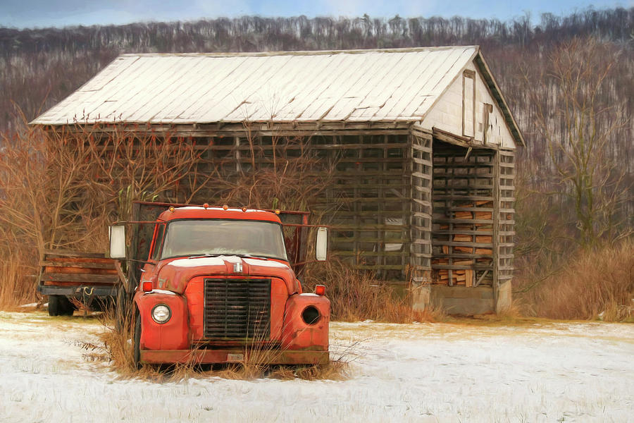 The Old Lumber Truck Photograph by Lori Deiter