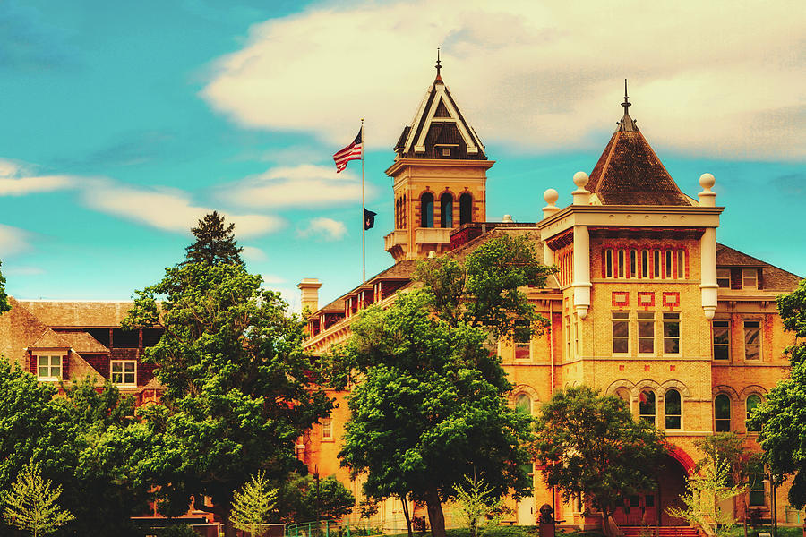 The Old Main - Utah State University Photograph by Mountain Dreams