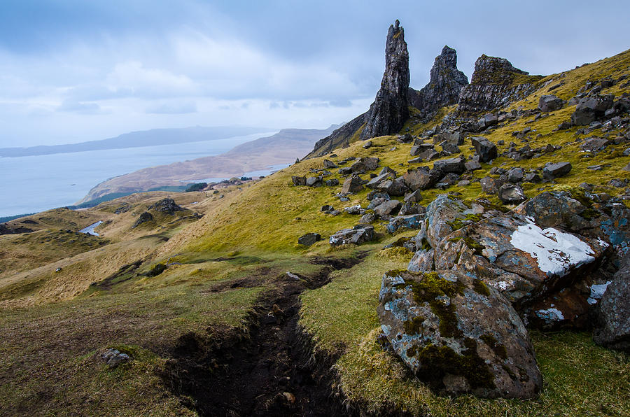 Mountain Photograph - The Old Man of Storr  by Ingo Scholtes