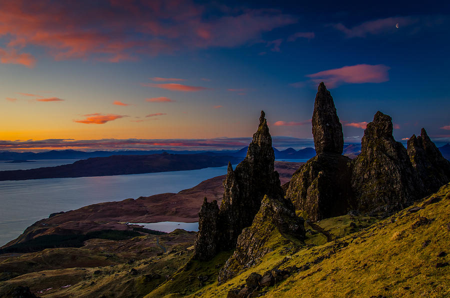 The Old Man Of Storr Where Night Meets Day Photograph By Rafal   The Old Man Of Storr Where Night Meets Day Rafal Kaniewski 