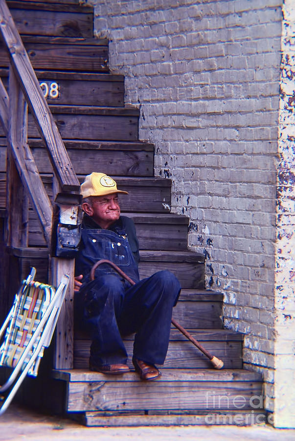 Dawson County Photograph - The Old Man Upstairs by Corky Willis Atlanta Photography