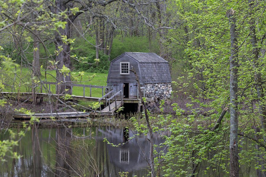 The Old Manse Boat House Photograph by Brian MacLean