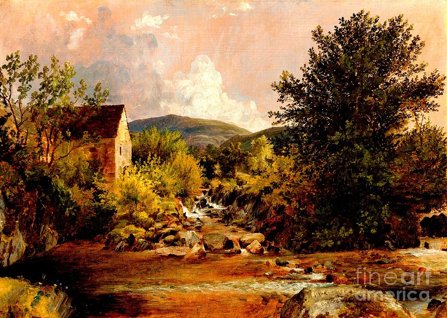 The Old Mill 1847 Painting by Peter Ogden