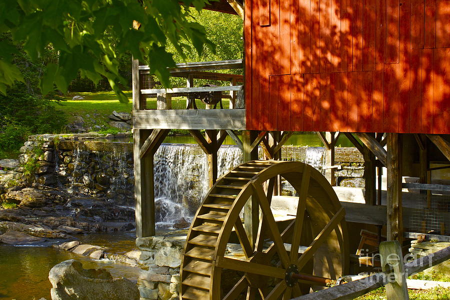 The Old Mill Photograph by Alice Mainville