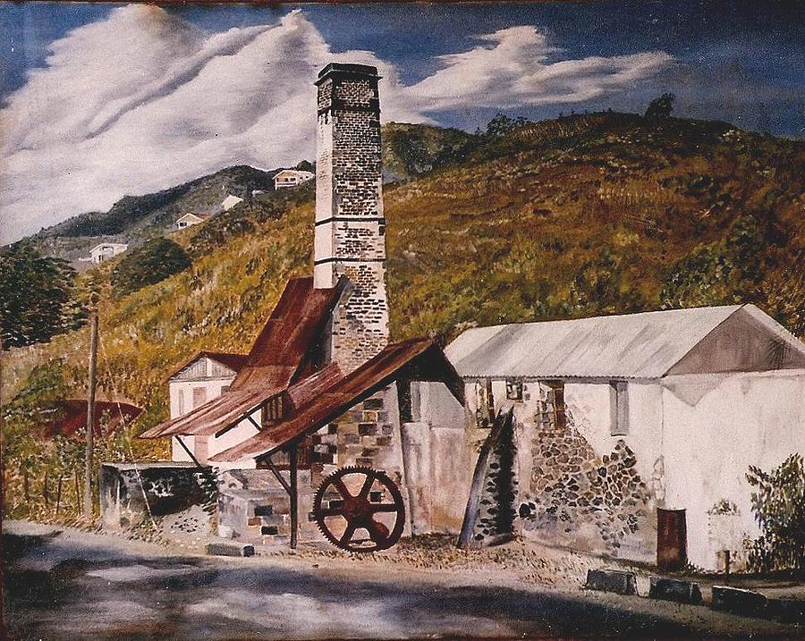 The Old Mill Art Centre   1976 Painting by David G Wilson