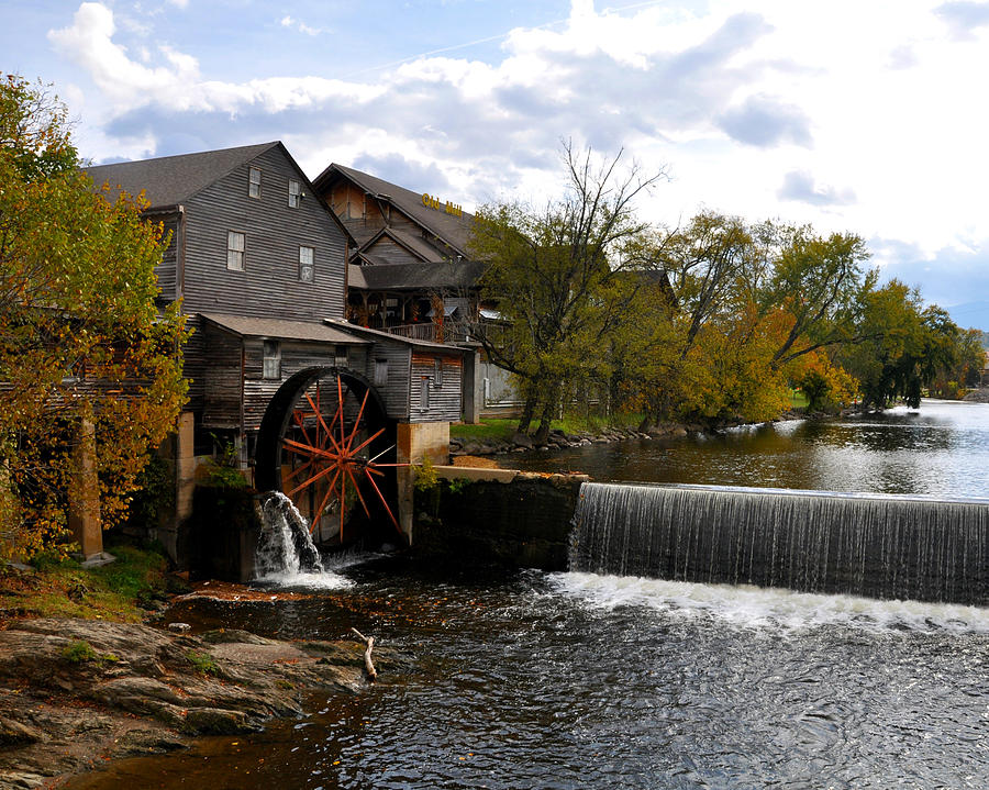 Fall Photograph - The Old Mill by Brittany Horton