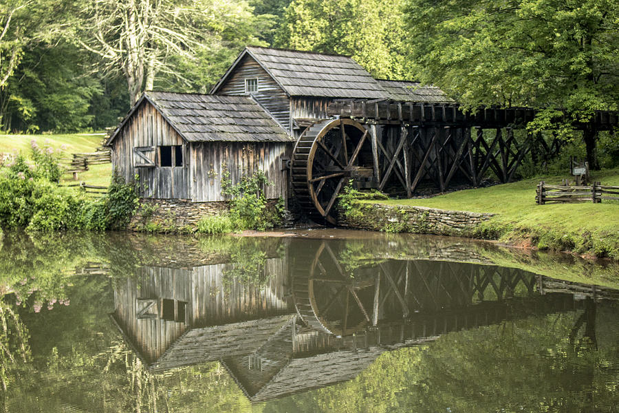 The Old Mill Photograph By Larry Thompson Pixels   The Old Mill Larry Thompson 