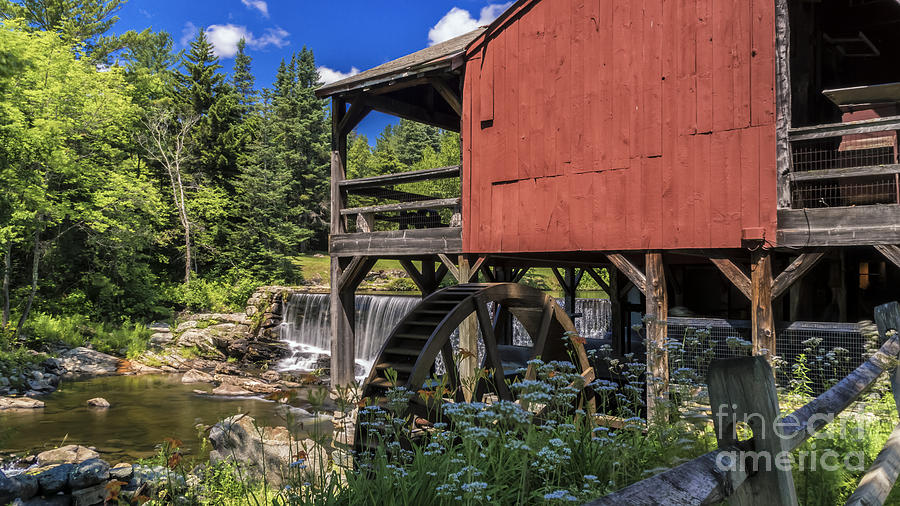 The Old Mill Museum. Photograph by New England Photography