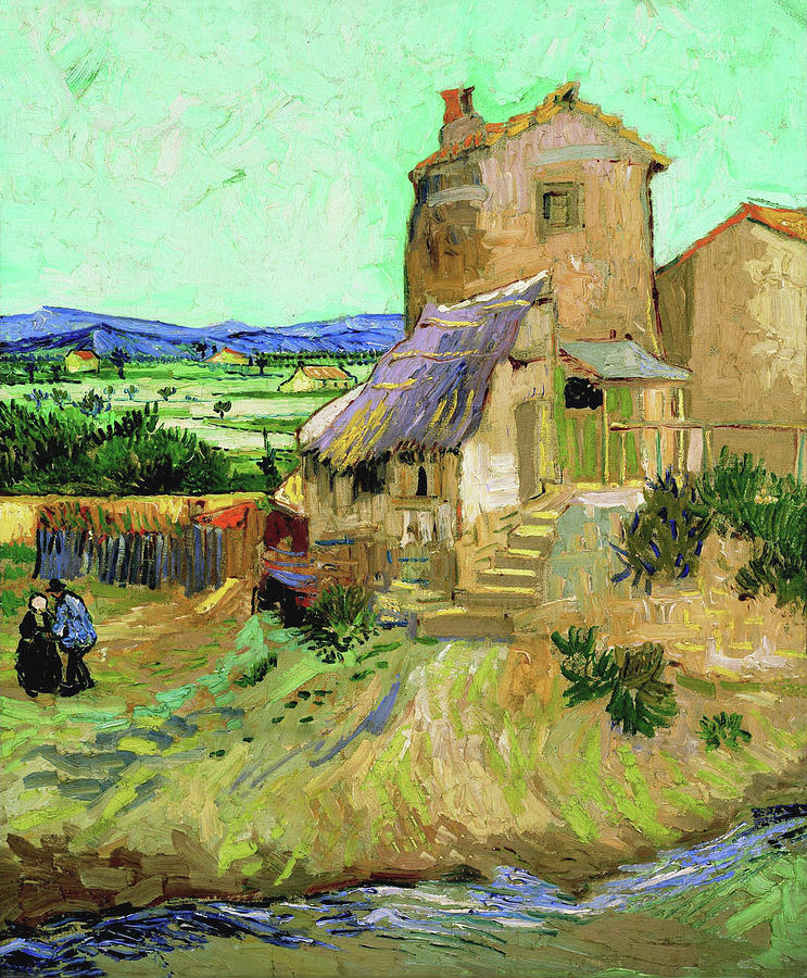 The Old Mill Painting by Vincent van Gogh