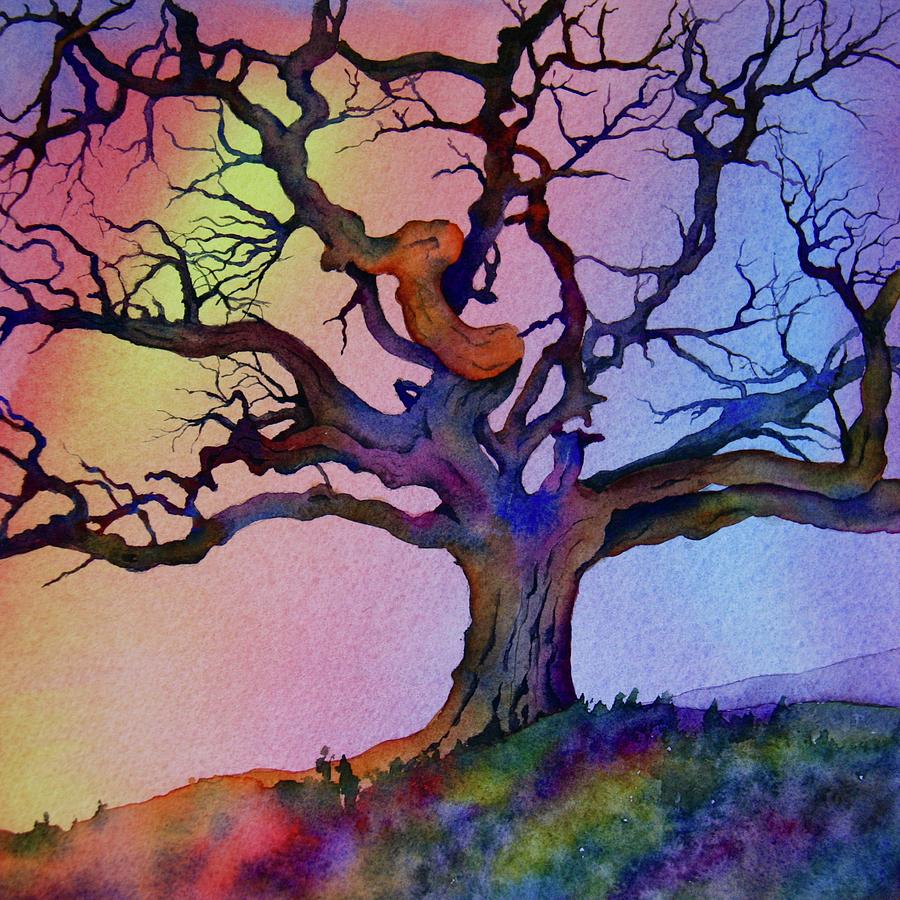 The Old Oak Tree Painting