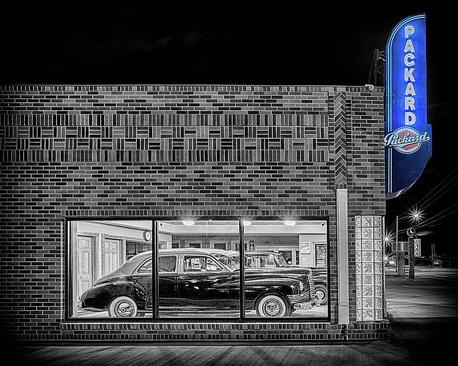 The Old Packard Dealership #2 Photograph by Susan Rissi Tregoning