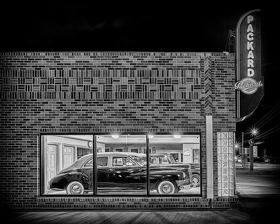 The Old Packard Dealership #3 Photograph by Susan Rissi Tregoning