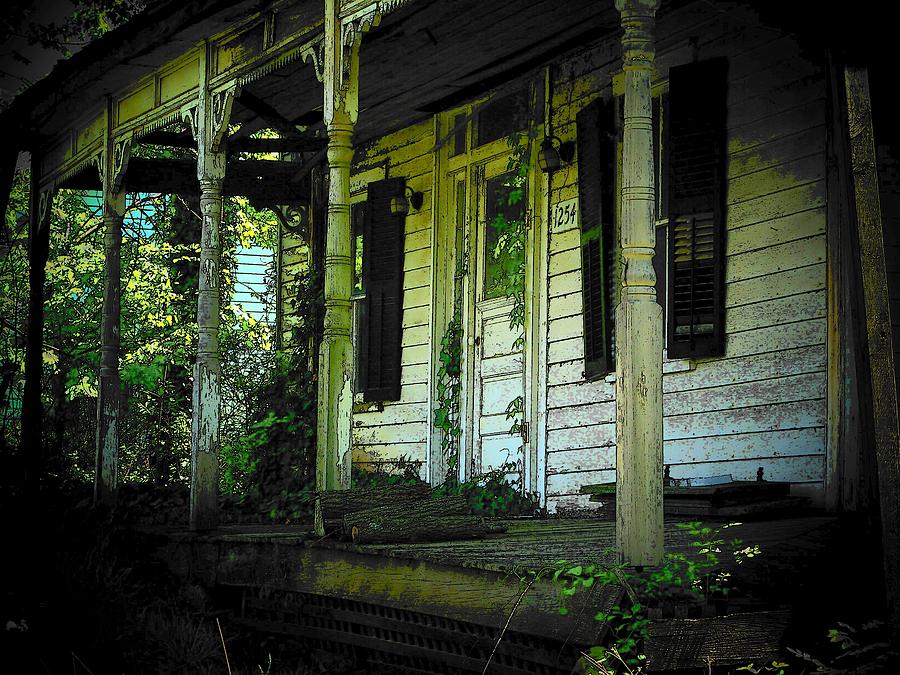 The Old Porch Photograph by Joyce Kimble Smith