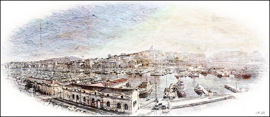 The Old Port of Marseille 3 Photograph by Jean Francois Gil
