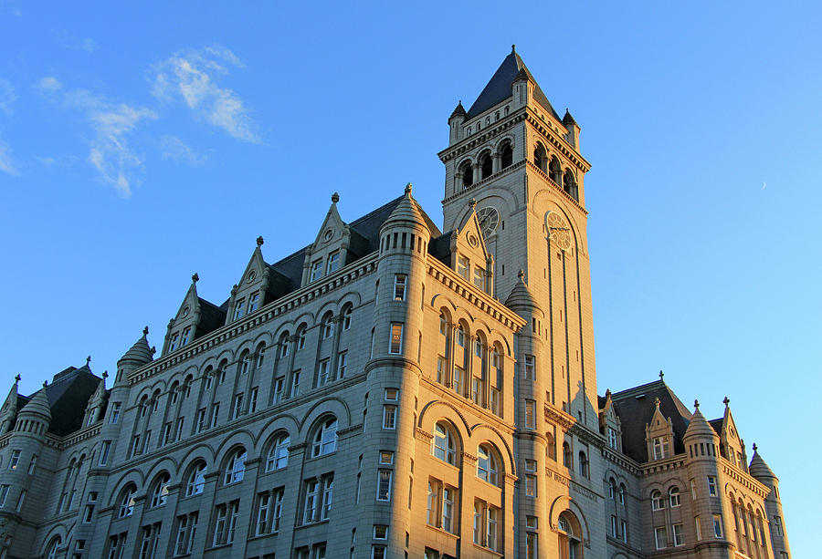 The Old Post Office But Not Its Tower Is Now A Trump Hotel Photograph by Cora Wandel