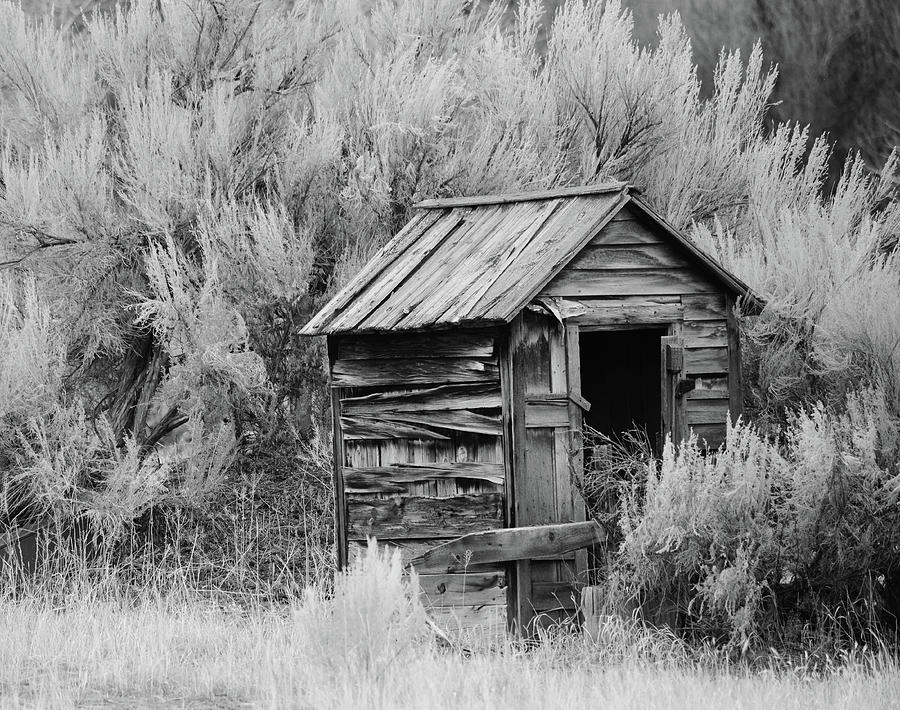 Privy Photograph - The Old Privy by Whispering Peaks Photography