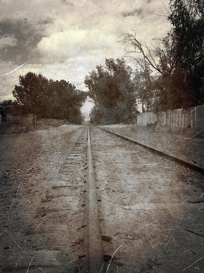 Train Photograph - The Old Railroad Tracks by Glenn McCarthy Art and Photography