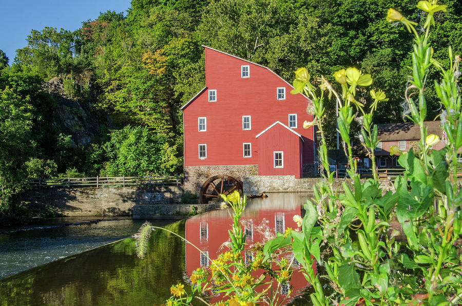 The Old Red Mill - Clinton New Jersey Photograph by Bill Cannon