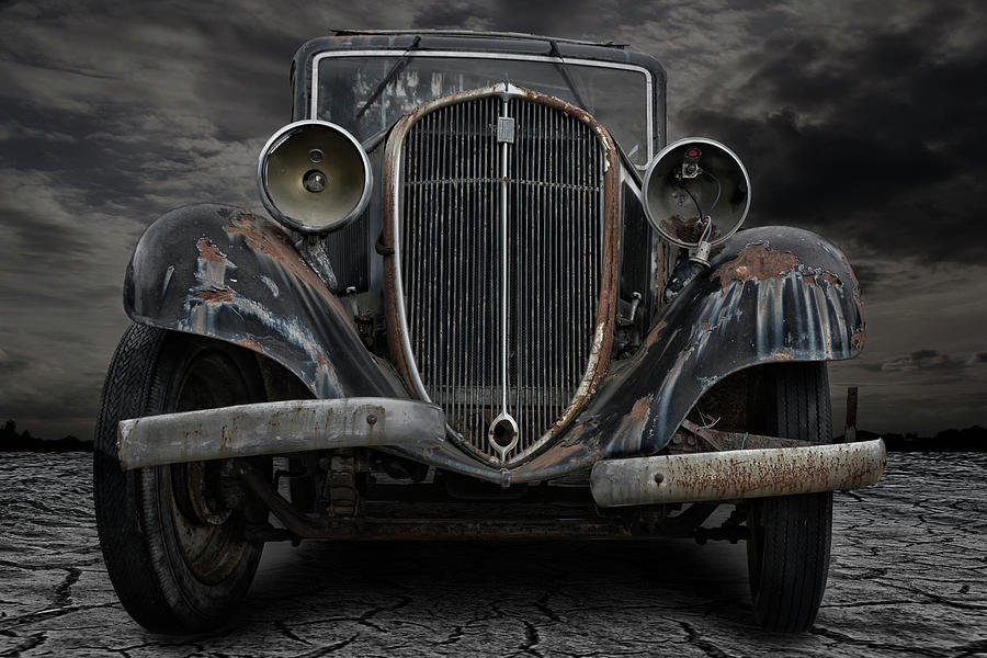 The Old Rusty Limousine Photograph by Joachim G Pinkawa