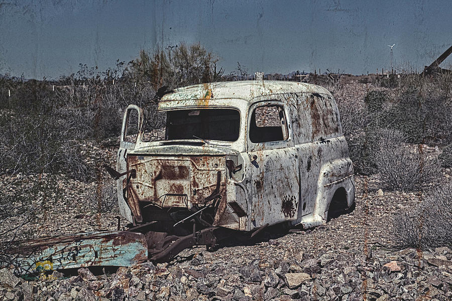 The Old Rusty Panel Truck Photograph by Jim Thompson