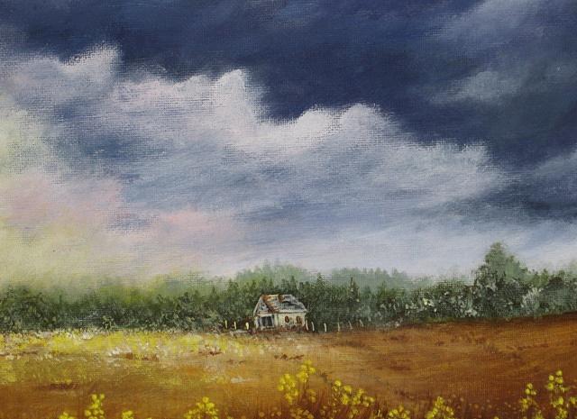 The Old School House Painting by Sheila Banga