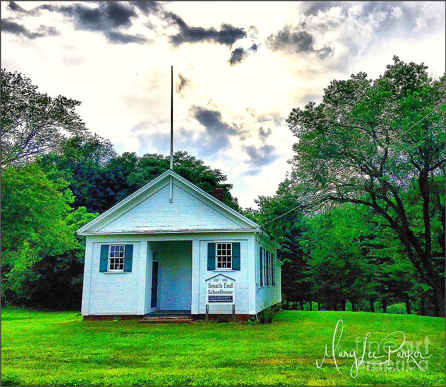 The Old South End Schoolhouse in Southington, Ct Photograph by MaryLee Parker
