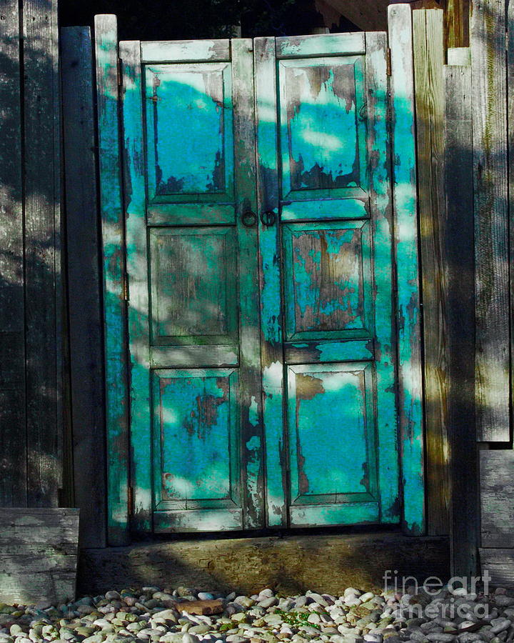 The Old Spanish Door Photograph by Tim Richards