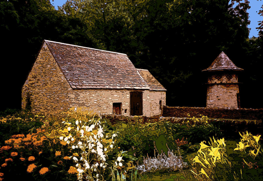The Old Stone Barn Photograph by James Rentz