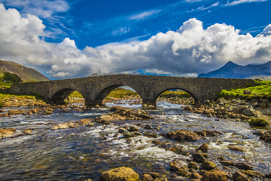 Nature Photograph - The Old Stone Bridge by Steven Ainsworth