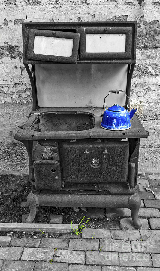 The Old Stove Photograph by Mitch Shindelbower