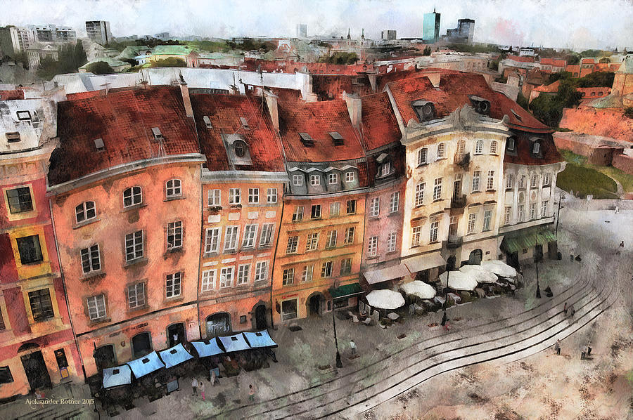  Old Town in Warsaw # 20 Photograph by Aleksander Rotner