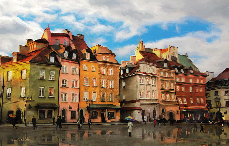  Old Town in Warsaw # 23 Photograph by Aleksander Rotner