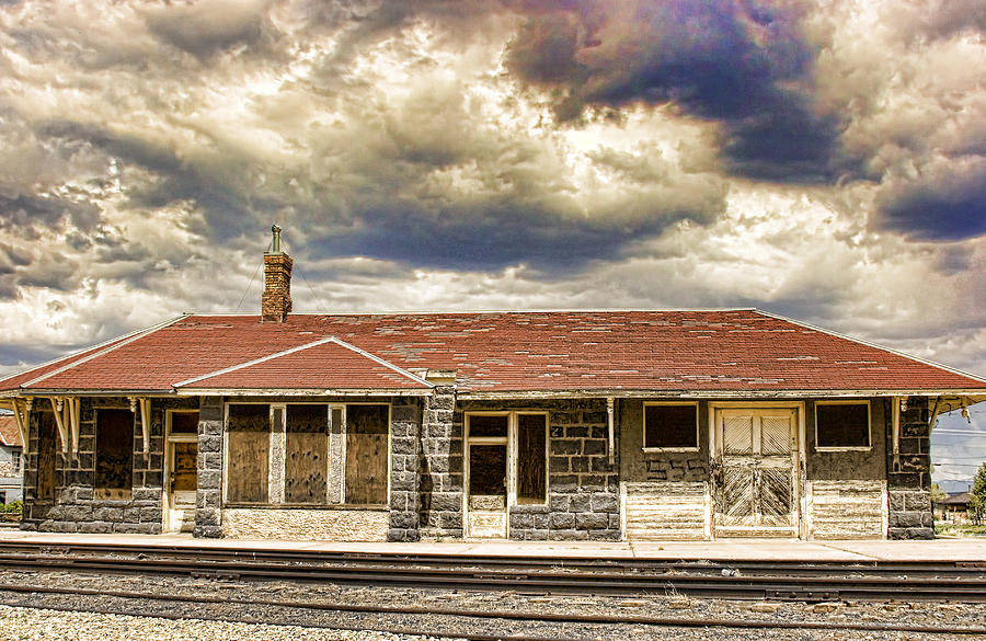 The Old Train Stop Photograph by James BO Insogna
