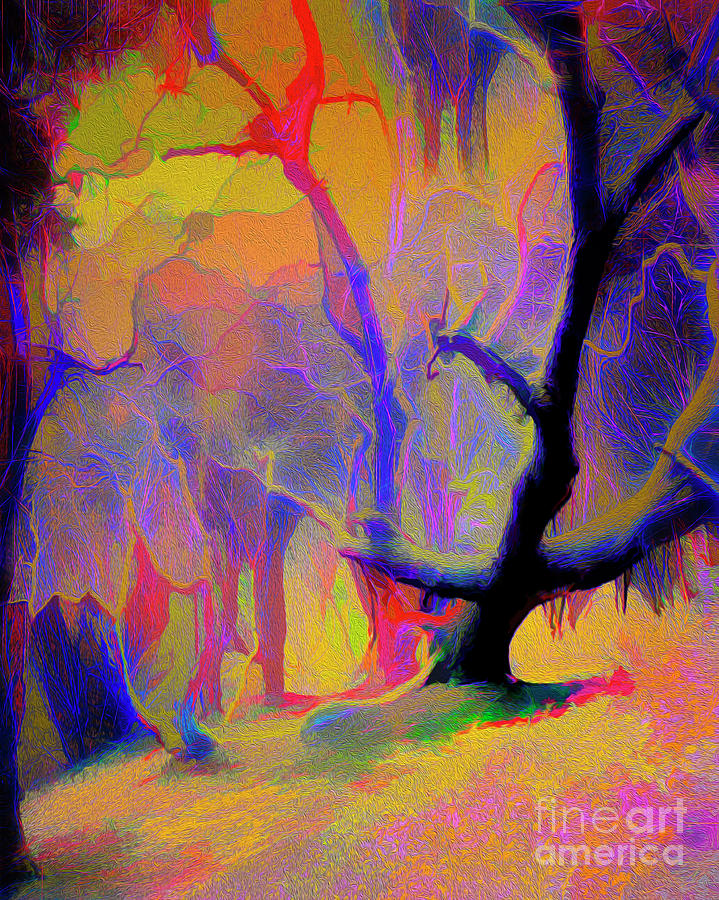 The Old Tree Digital Art by Edmund Nagele FRPS