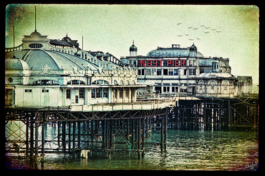 The Old Victorian West Pier Photograph