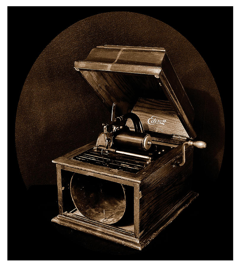 The Old Victrola Photograph by Mark Fuller