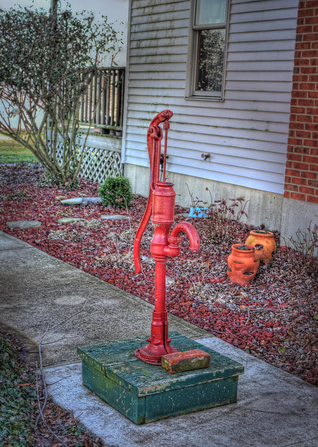 The Old Water Pump Photograph by Pamela Baker